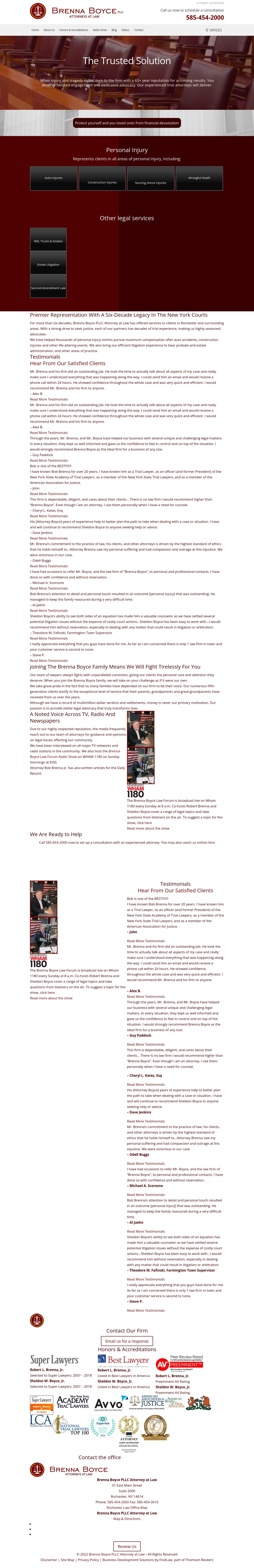 Brenna Boyce PLLC Rochester, NY Office