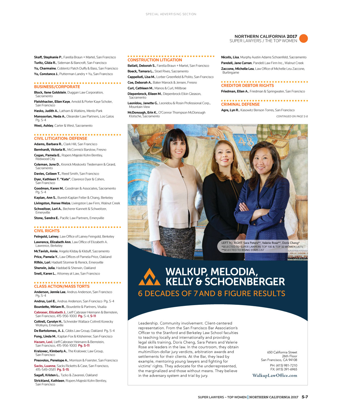 Friedman & Springwater LLP San Francisco, CA Office