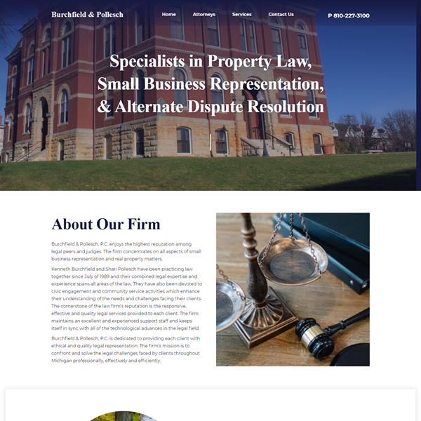 Burchfield Park & Pollesch PC Brighton, MI Office