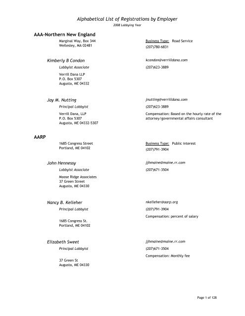 Verrill Dana LLP Augusta, ME Office