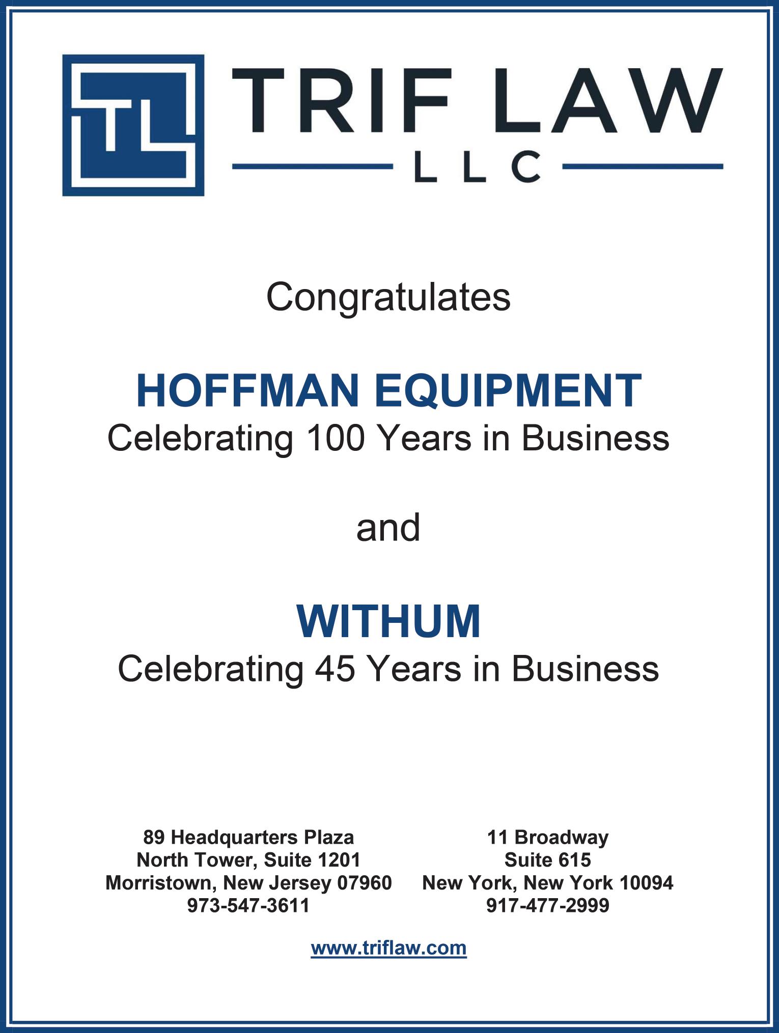 Trif Law LLC Morristown,  Office