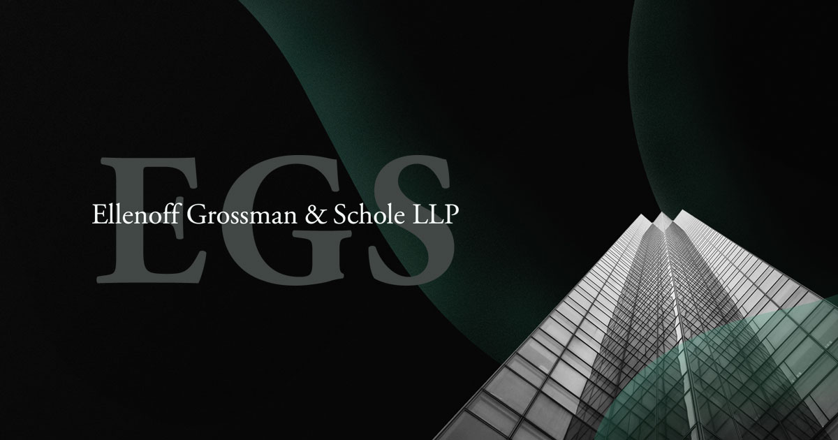 Ellenoff Grossman & Schole LLP New York City, NY Office
