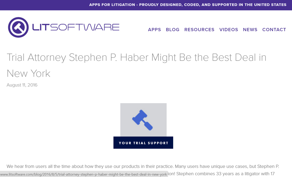 Law Office of Stephen P. Haber Scarsdale,  Office