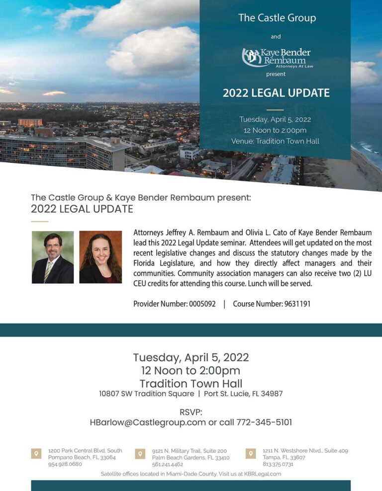 Kaye Bender Rembaum Pompano Beach, FL Office