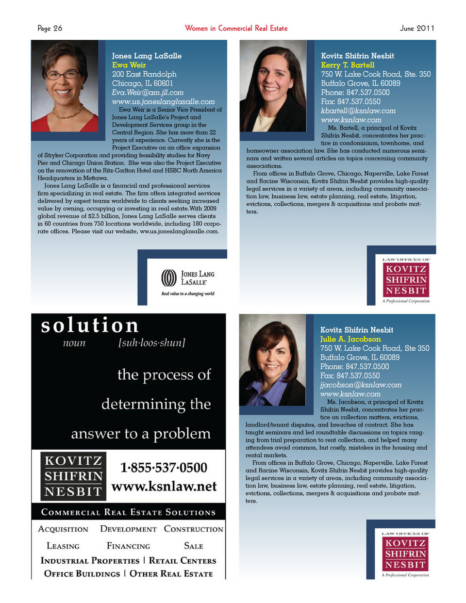 Kovitz Shifrin Nesbit Naperville, IL Office