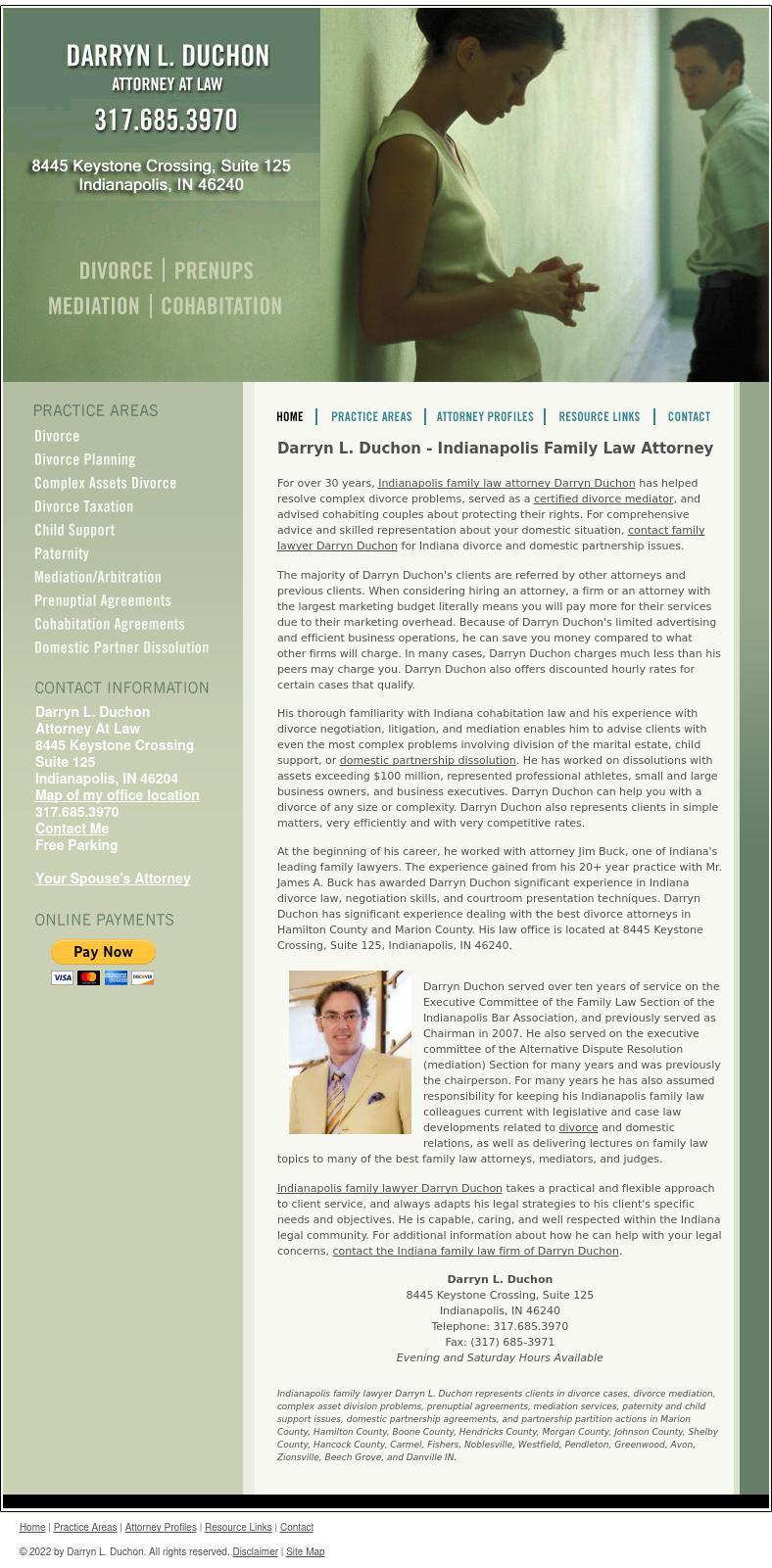 Darryn L. Duchon Indianapolis,  Office