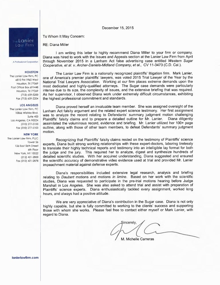 The Lanier Law Firm Houston, TX Office