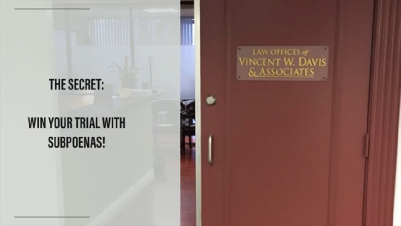 Law Offices of Vincent W. Davis & Associates Arcadia, CA Office