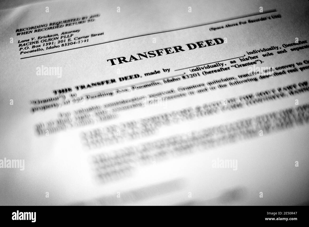 Racine Olson Pocatello, ID Office