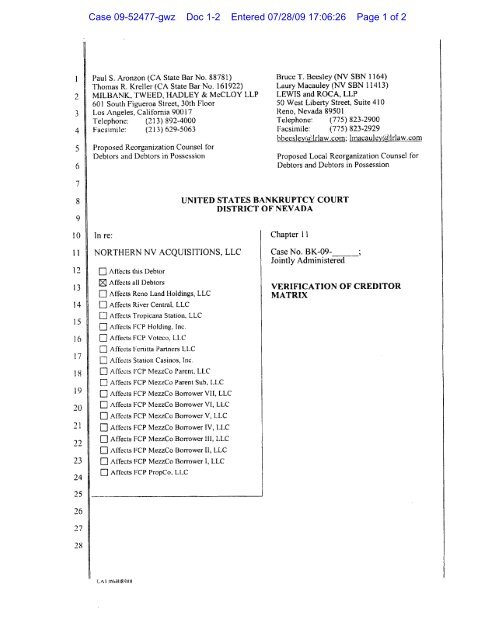 Smith, Currie & Hancock LLP Las Vegas, NV Office