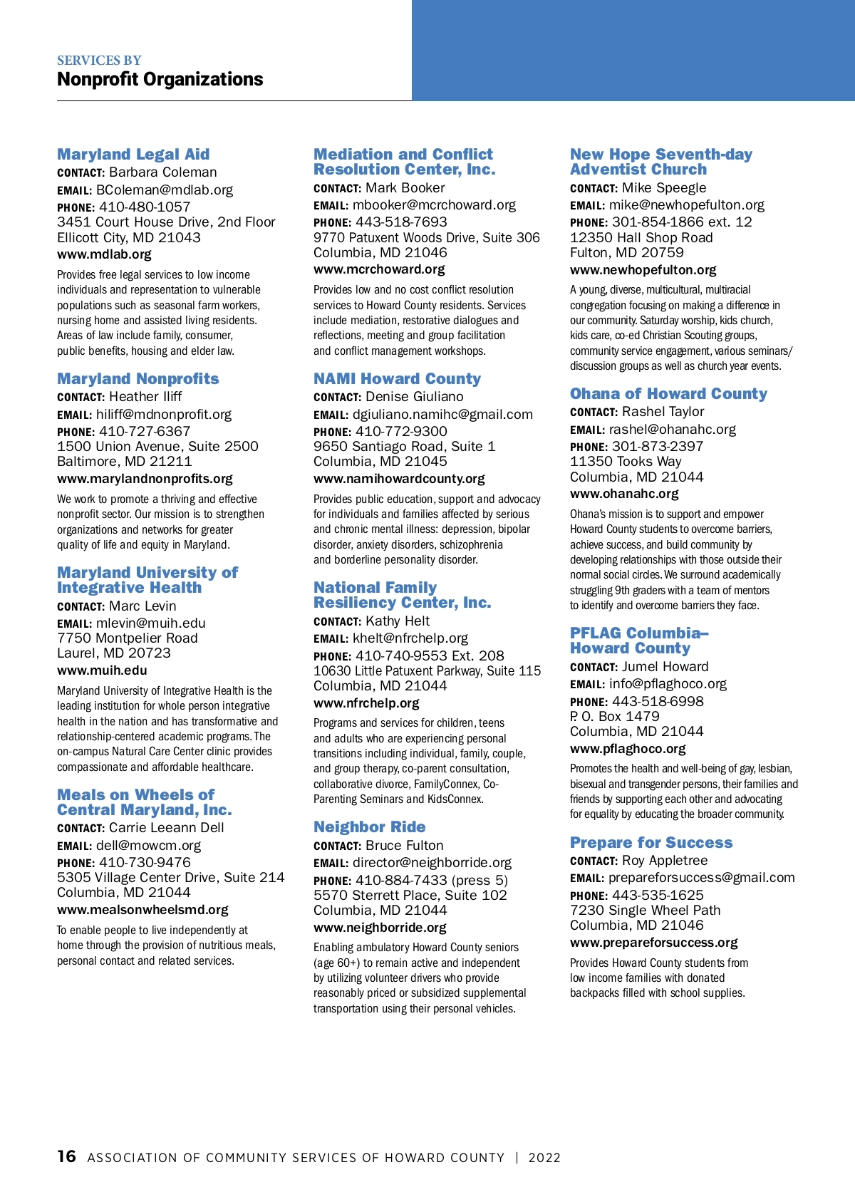 Family Legal Advocacy Group, LLC Columbia,  Office