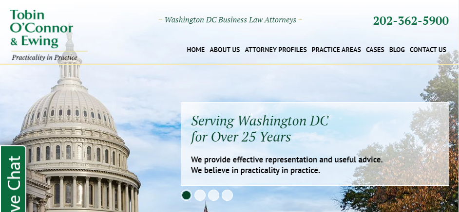 Tobin OConnor Concino P.C Washington, DC Office