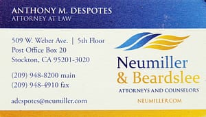 Neumiller & Beardslee Stockton, CA Office