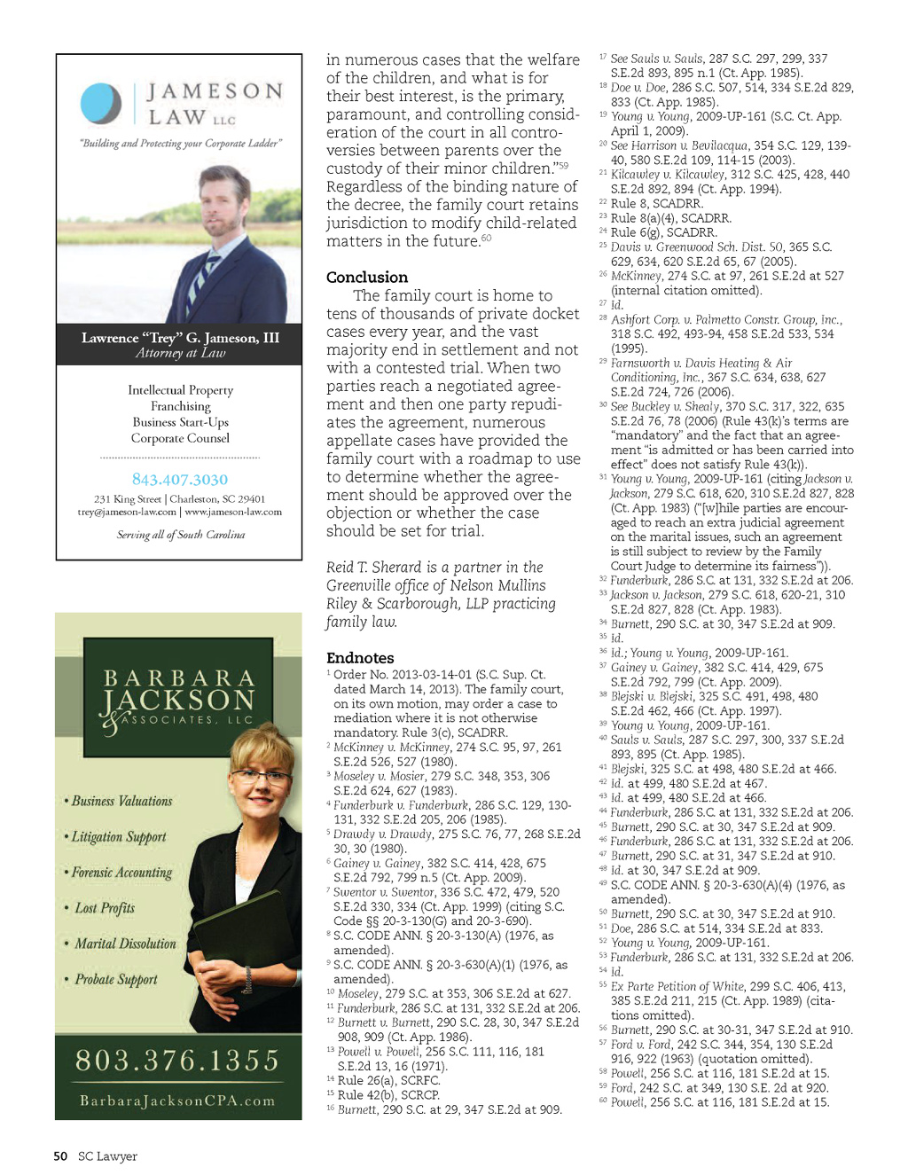 Jameson Law LLC Charleston, SC Office