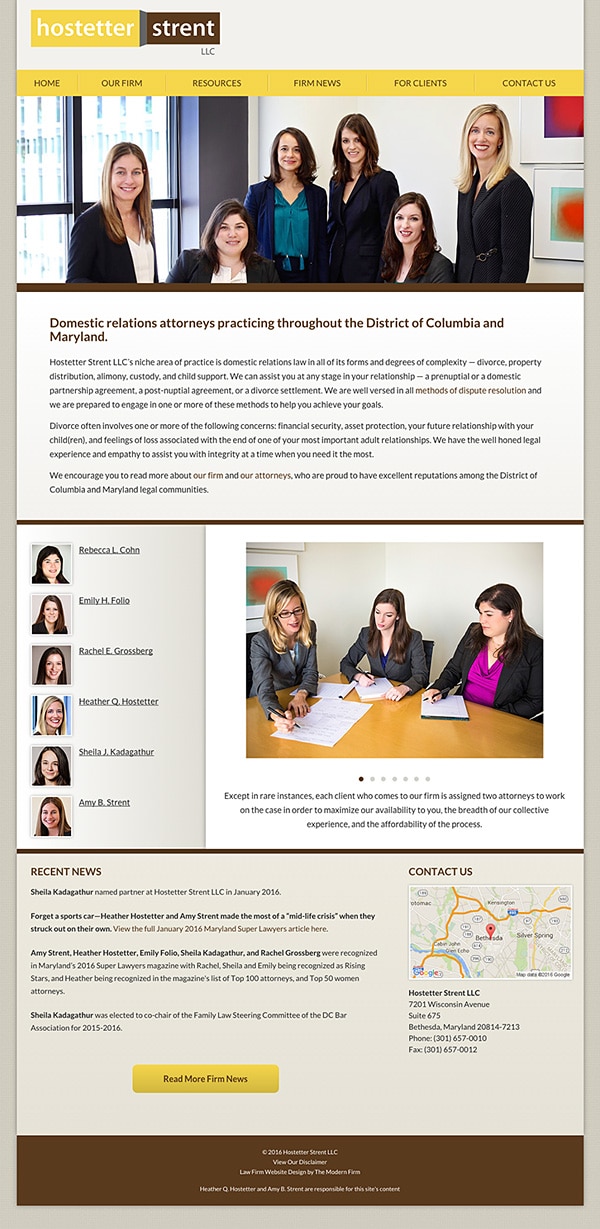 Hostetter Strent LLC Bethesda, MD Office