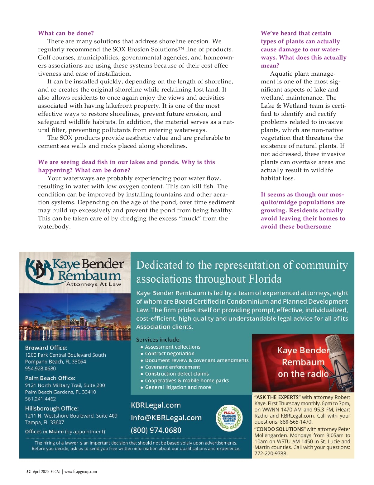 Kaye Bender Rembaum Pompano Beach, FL Office