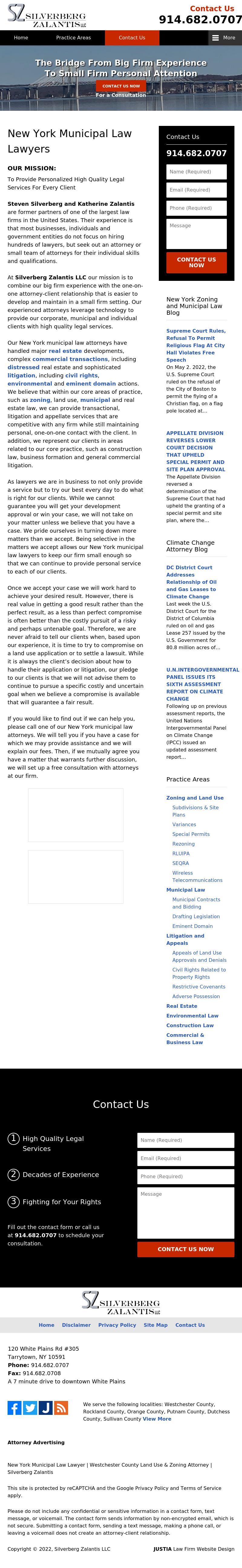 Silverberg Zalantis LLP Tarrytown, NY Office