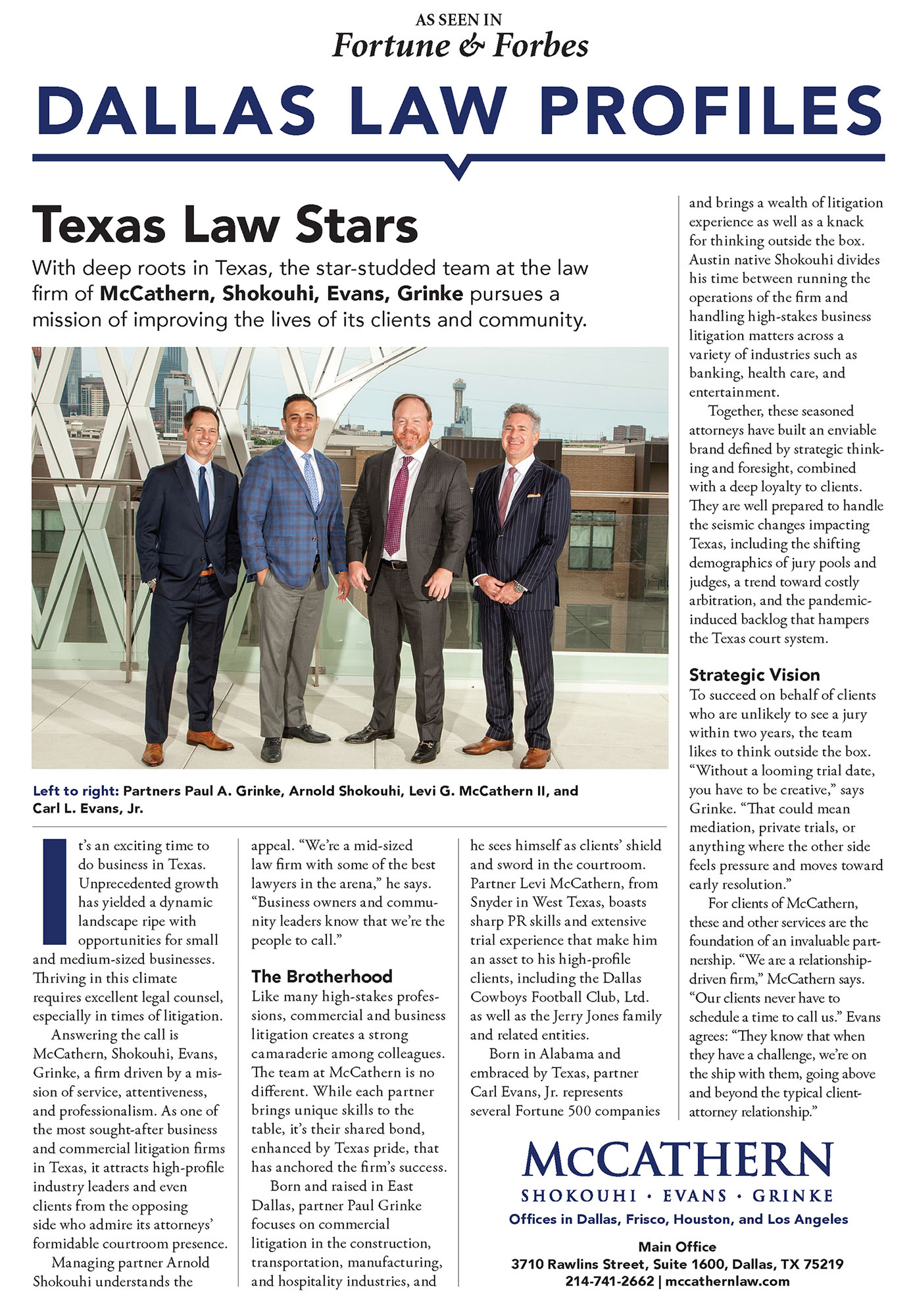 The Bassett Firm Dallas, TX Office