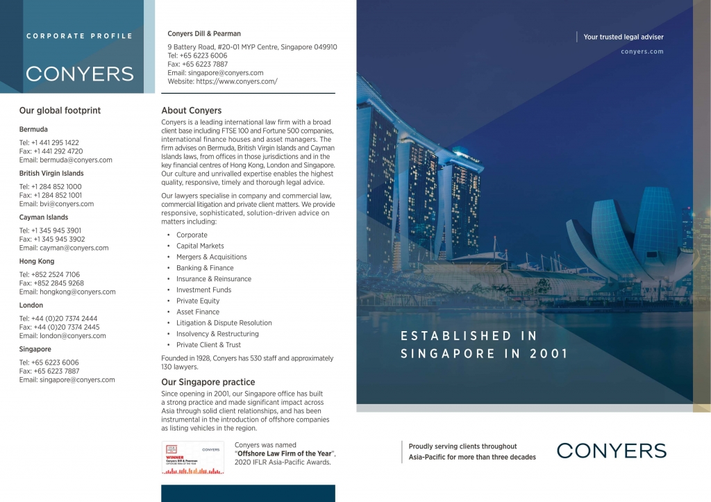Conyers Dill & Pearman Singapore Office