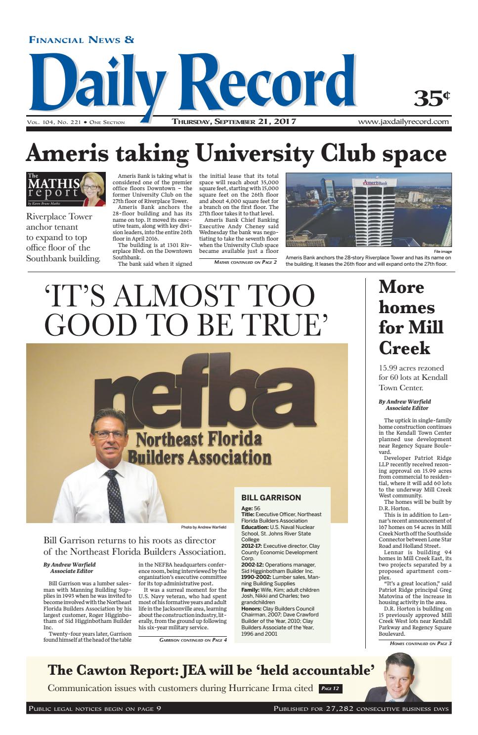 Walton Lantaff Schroeder & Carson LLP Jacksonville, FL Office