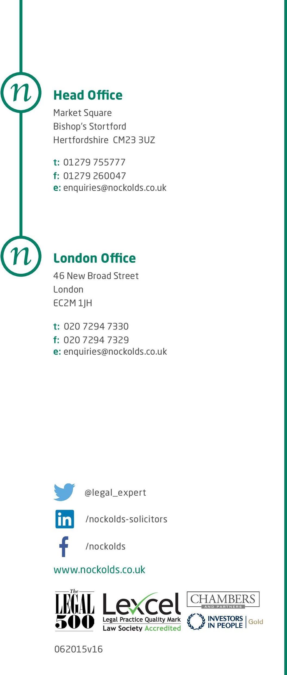 Nockolds Solicitors Hertfordshire,  Office