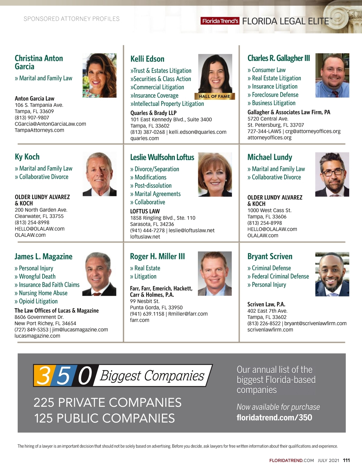 Fowler White Burnett, P.A St. Petersburg, United States Office