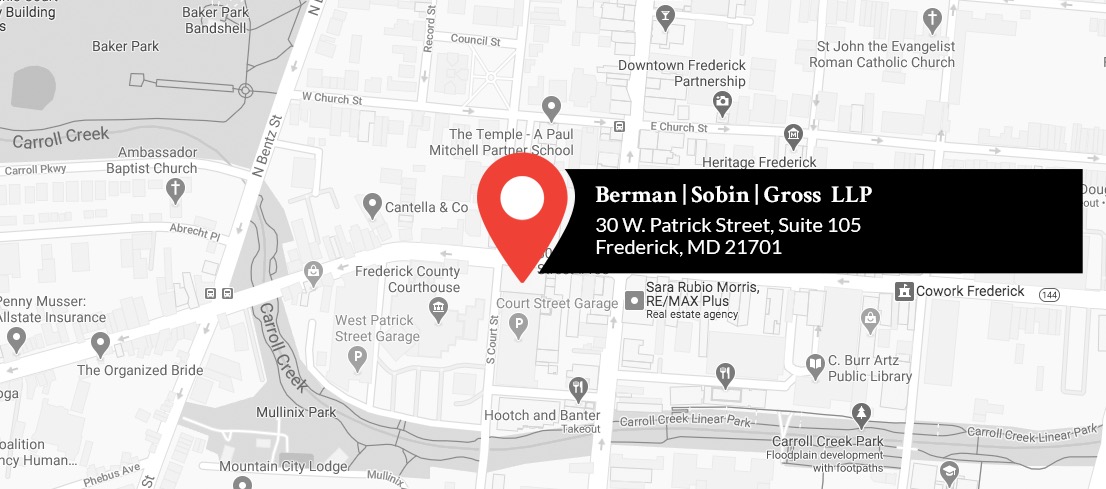 Berman | Sobin | Gross LLP Frederick, MD Office