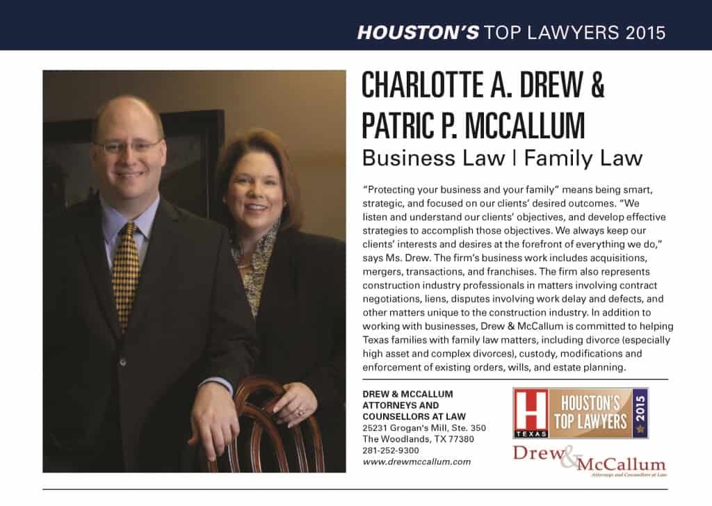 Drew & McCallum PLLC The Woodlands, TX Office