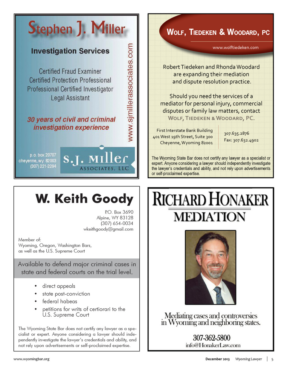 Dray, Dyekman, Reed & Healey, P.C Cheyenne, WY Office