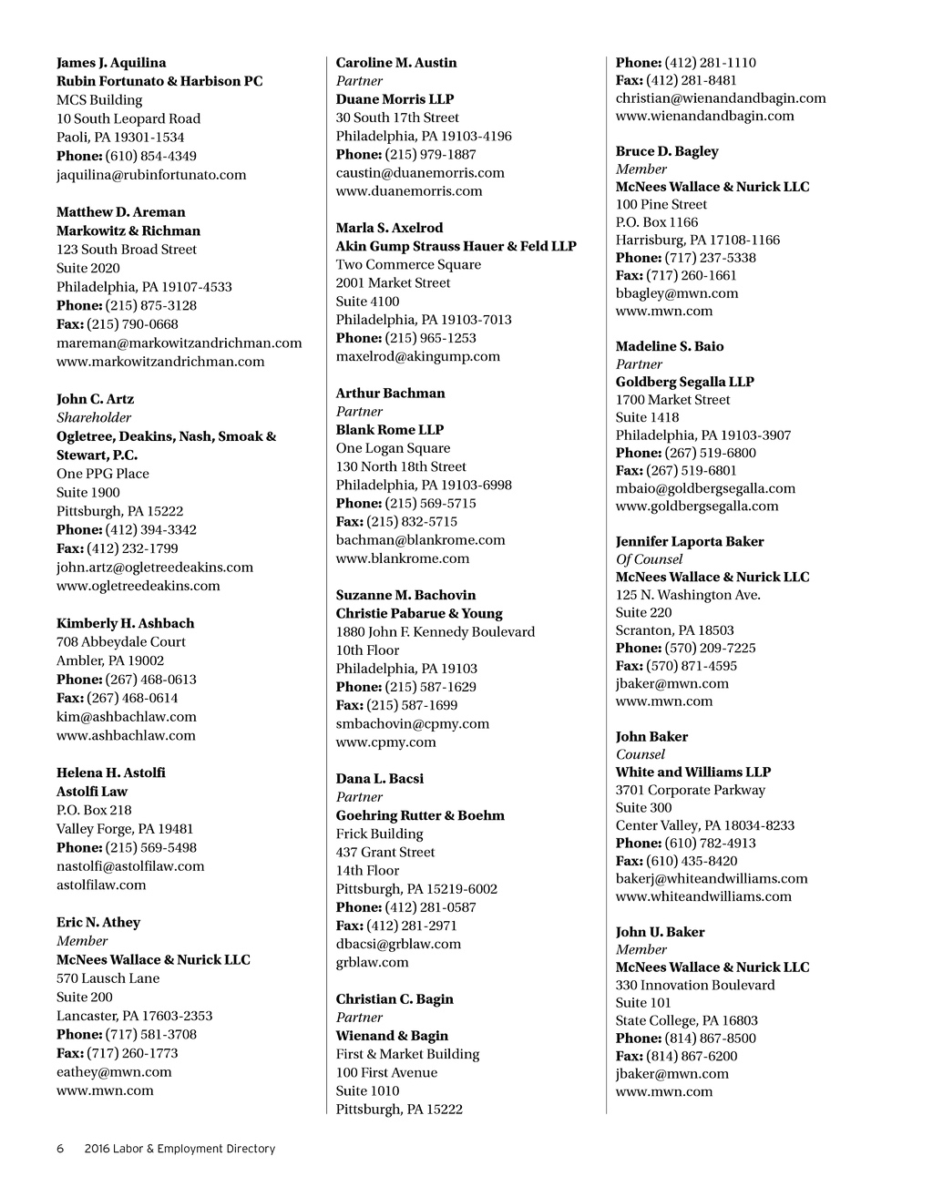 Goehring, Rutter & Boehm, Attorney At Law Philadelphia, PA Office