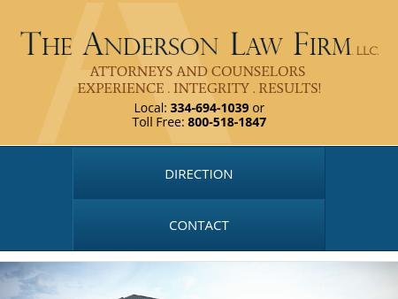 The Anderson Law Firm, L.L.C Montgomery, AL Office