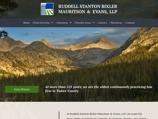 Ruddell, Stanton, Bixler, Mauritson & Evans LLP Visalia, CA Office