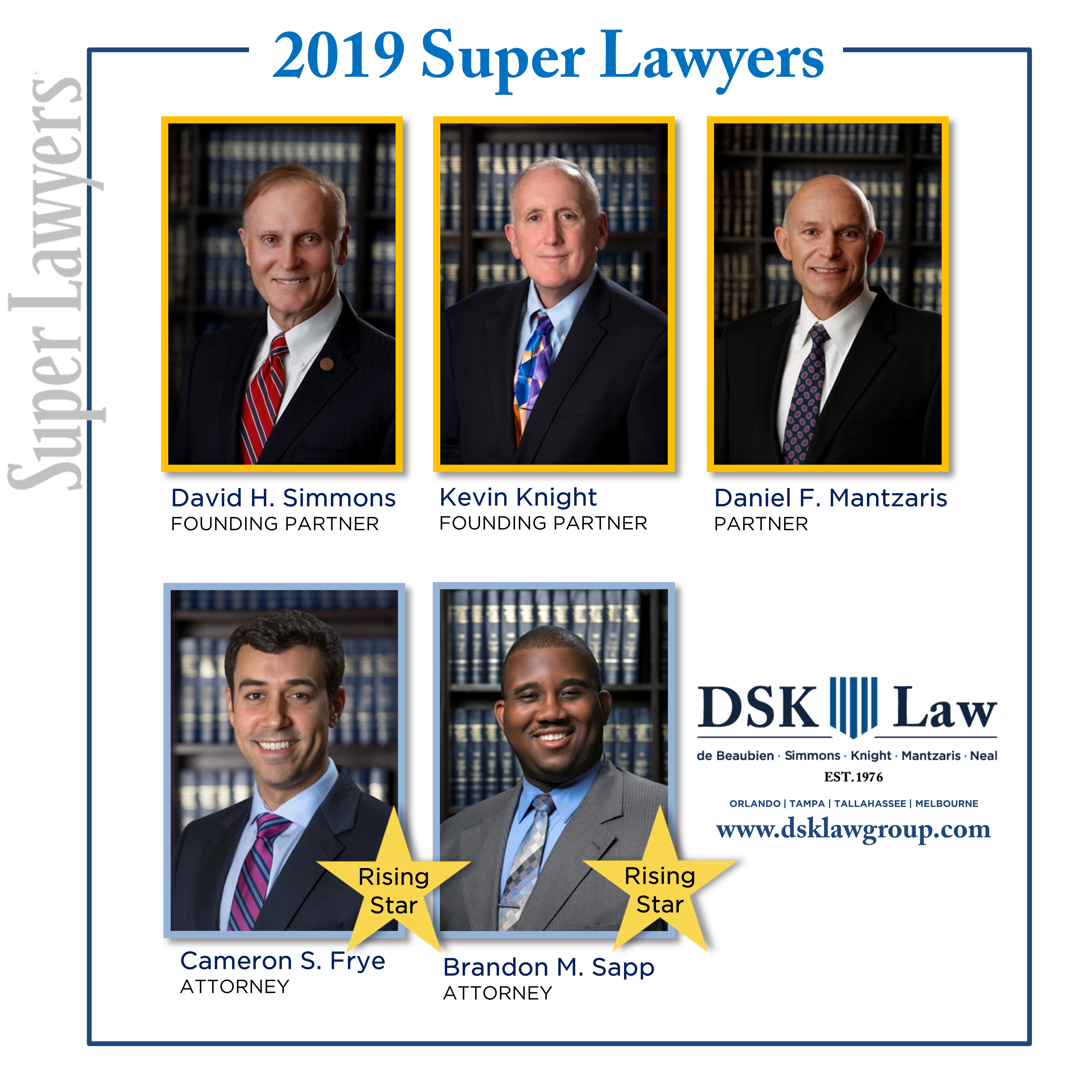 de Beaubien, Simmons, Knight, Mantzaris & Neal, LLP Tampa, FL Office