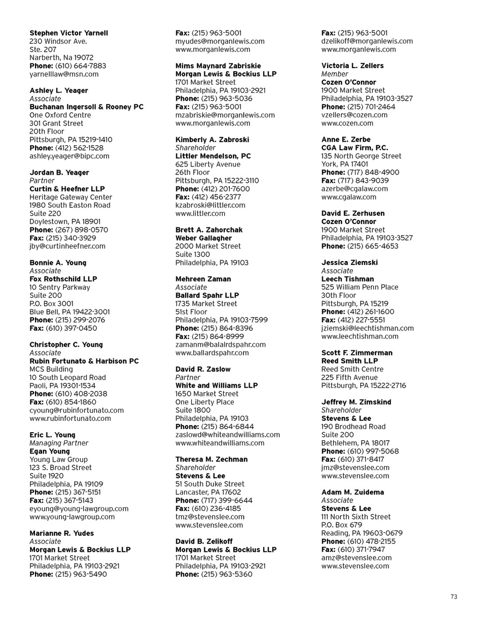 White and Williams LLP Paoli, PA Office