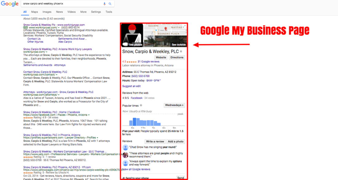 Snow, Carpio & Weekley, PLC Phoenix,  Office