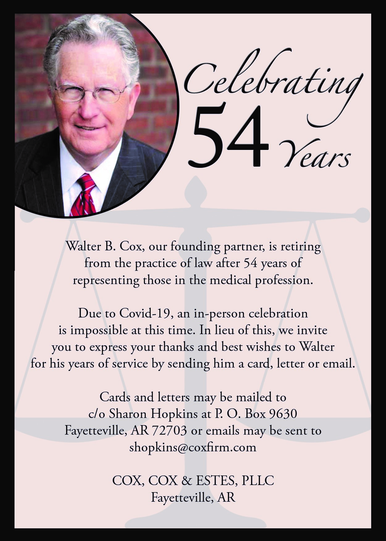 Cox, Cox & Estes, PLLC Fayetteville, AR Office