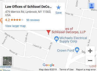 Law Offices of Schlissel DeCorpo Lynbrook, NY Office