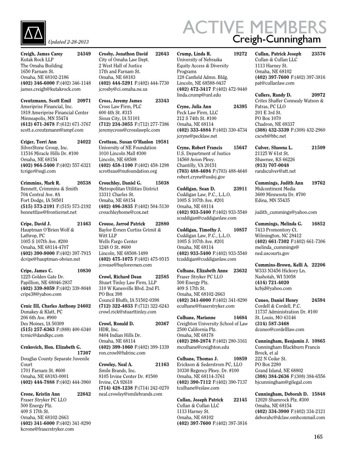 Hauptman, O'Brien, Wolf & Lathrop, PC Omaha, NE Office