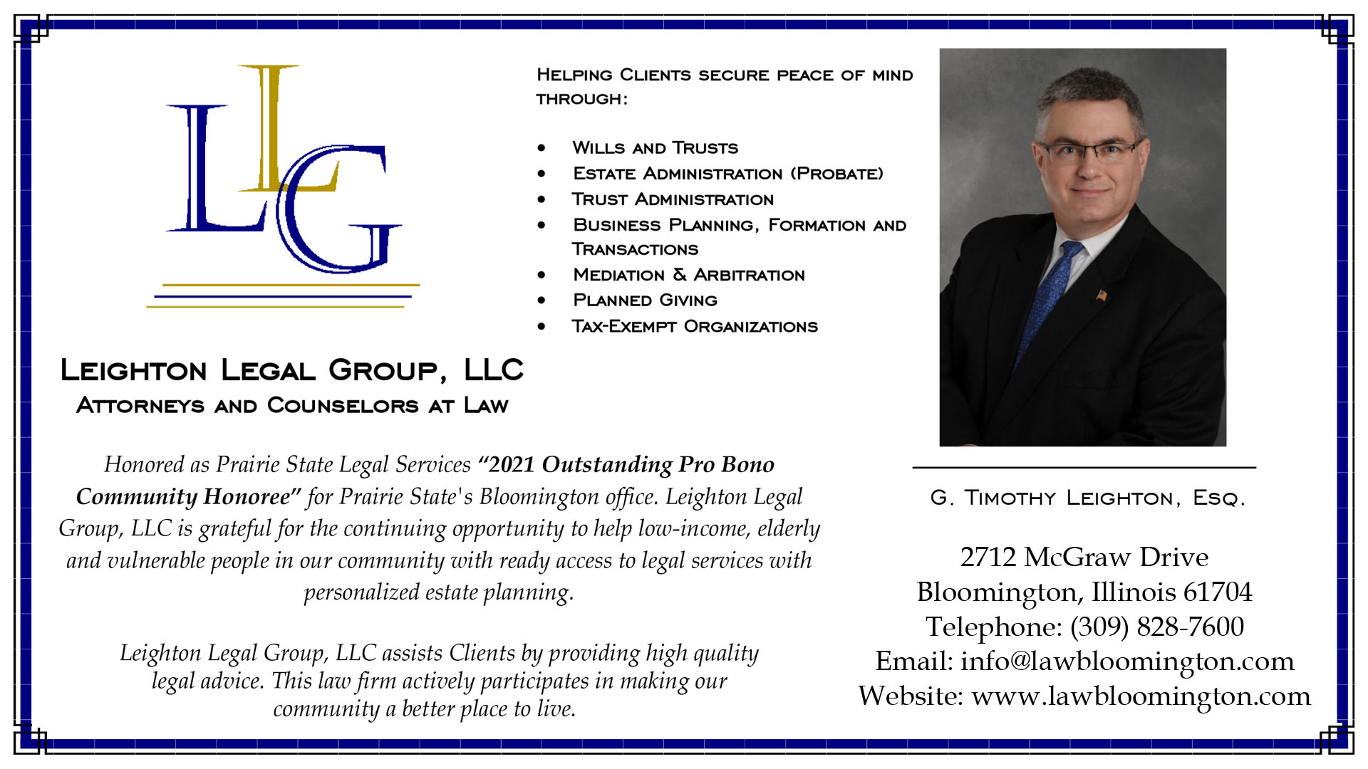 Bloomington Law Group LLC Bloomington,  Office