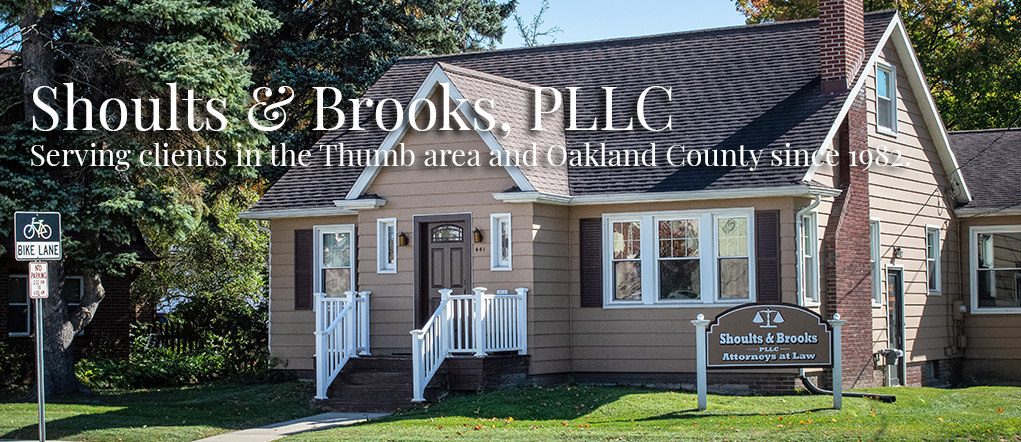 Shoults & Brooks, PLLC Lapeer, MI Office