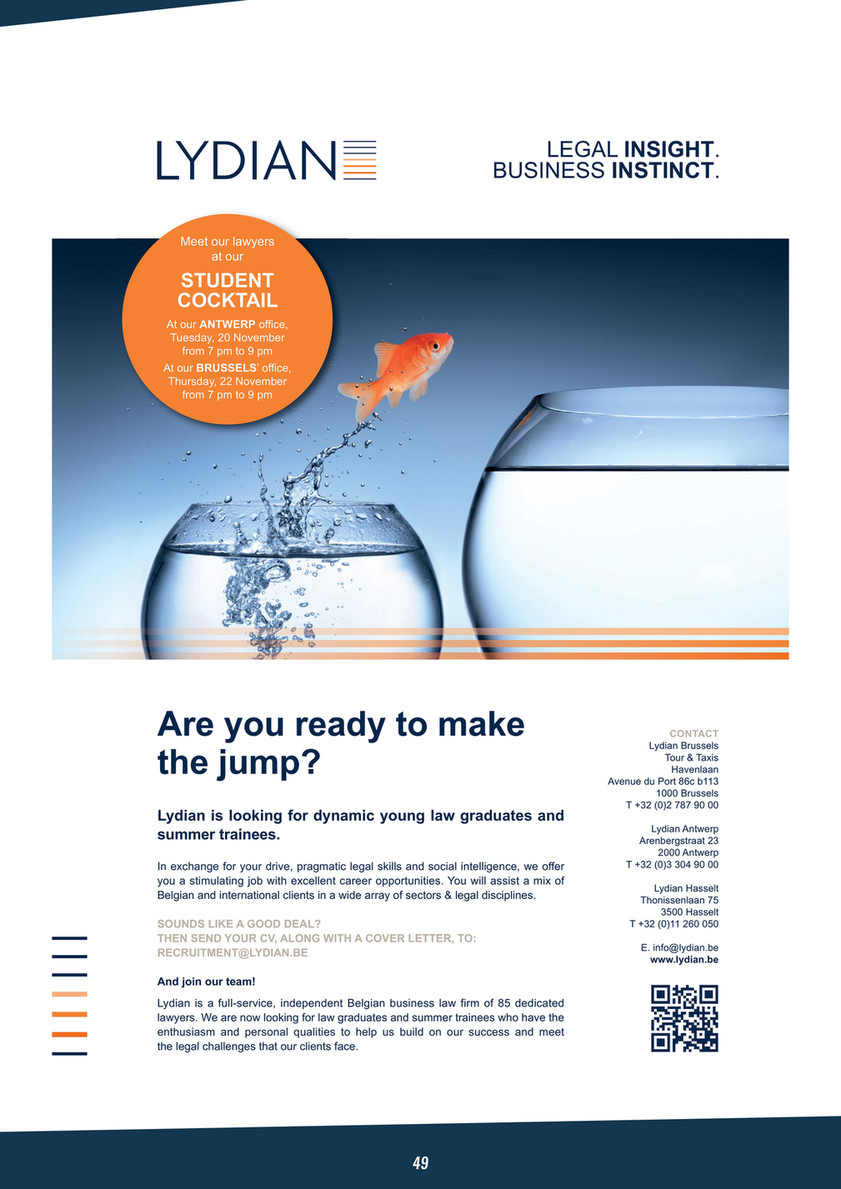 Lydian Antwerp, Belgium Office