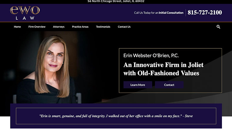 Mevorah & Giglio Law Offices Joliet, IL Office