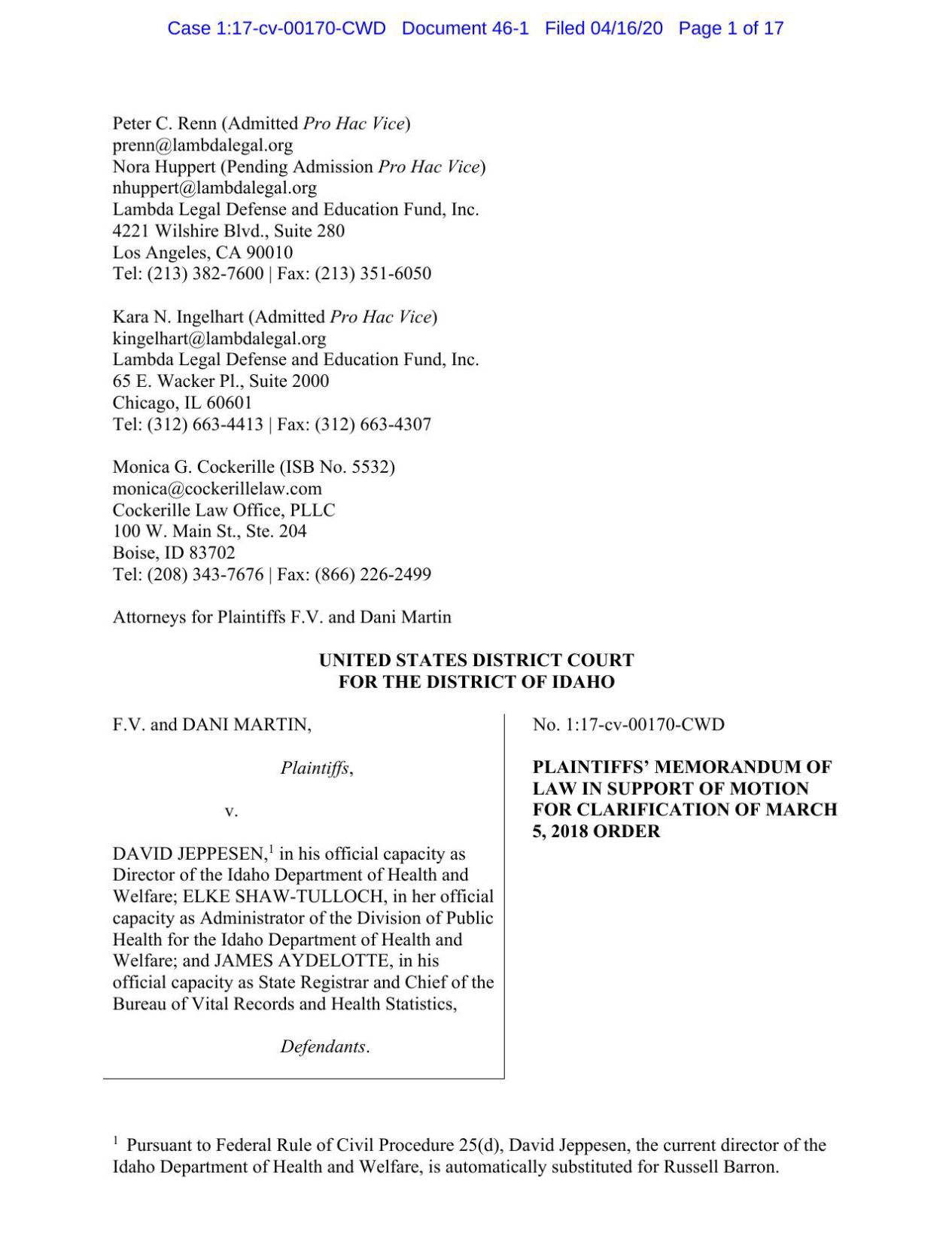 Marten Law LLP Boise, ID Office