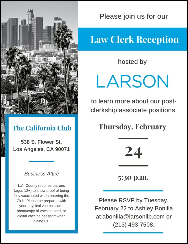 Larson LLP Los Angeles,  Office