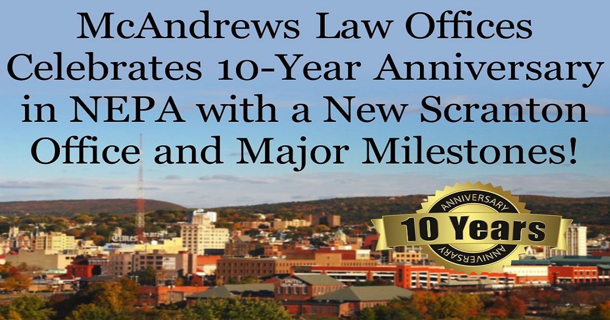 McAndrews Law Offices Scranton, PA Office