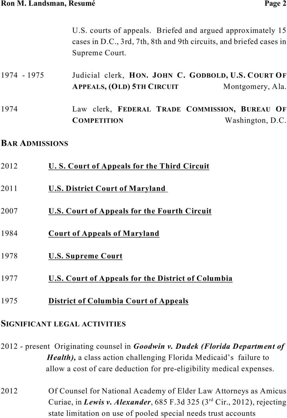 Ron M. Landsman, P.A Rockville, MD Office