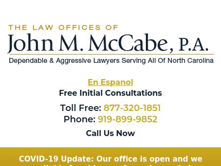 The Law Offices of John M. McCabe, P.A Cary,  Office