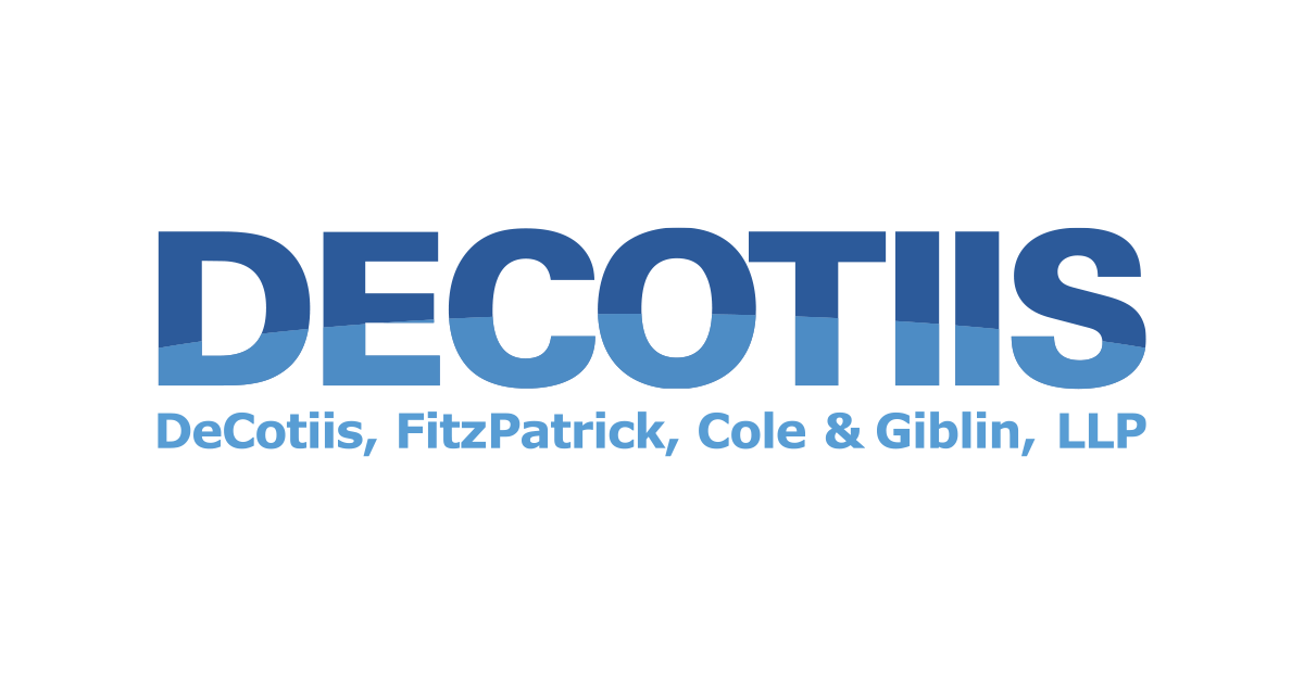 DeCotiis, FitzPatrick, Cole & Giblin, LLP Trenton, NJ Office