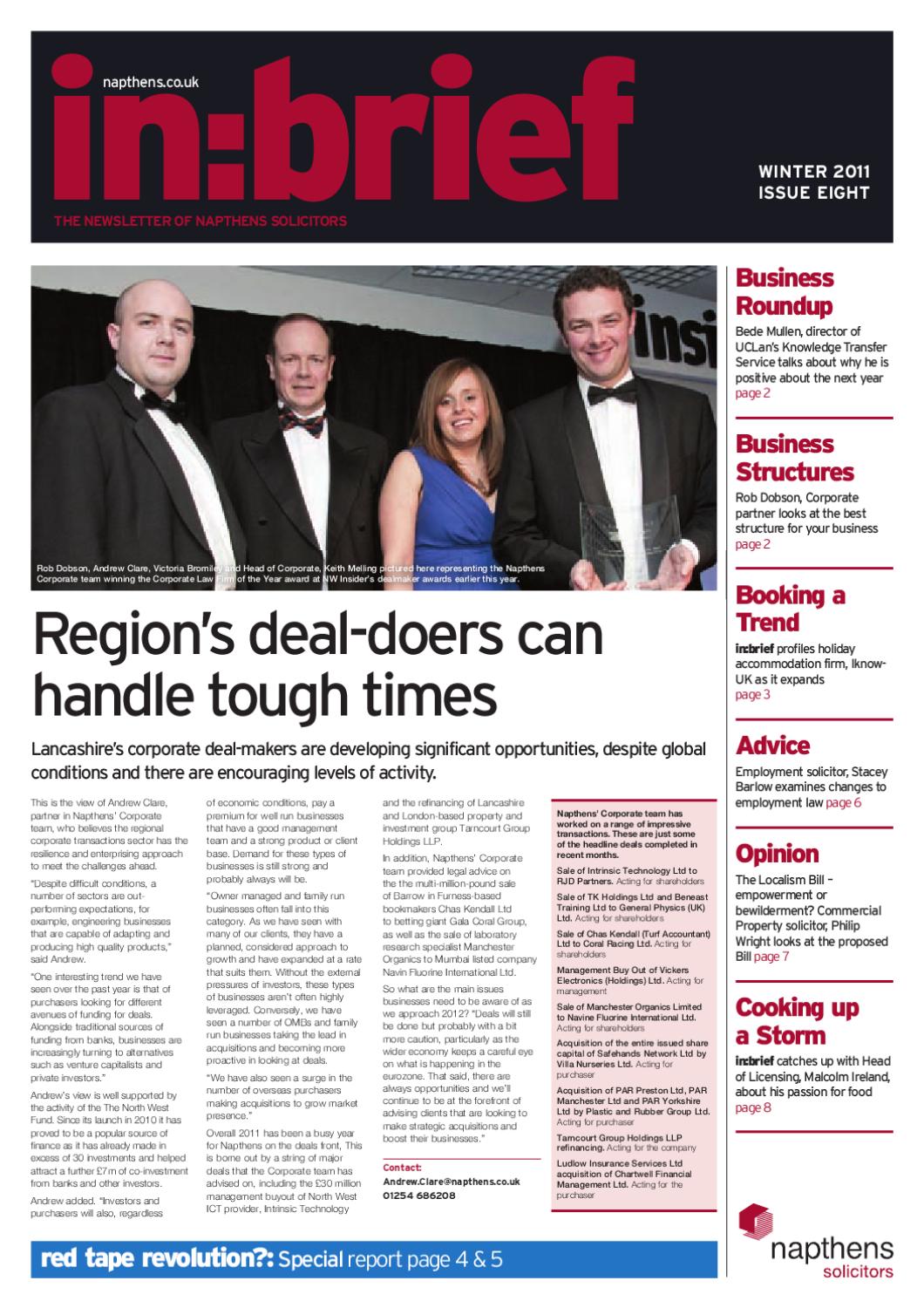 Napthens LLP Chorley, United Kingdom Office