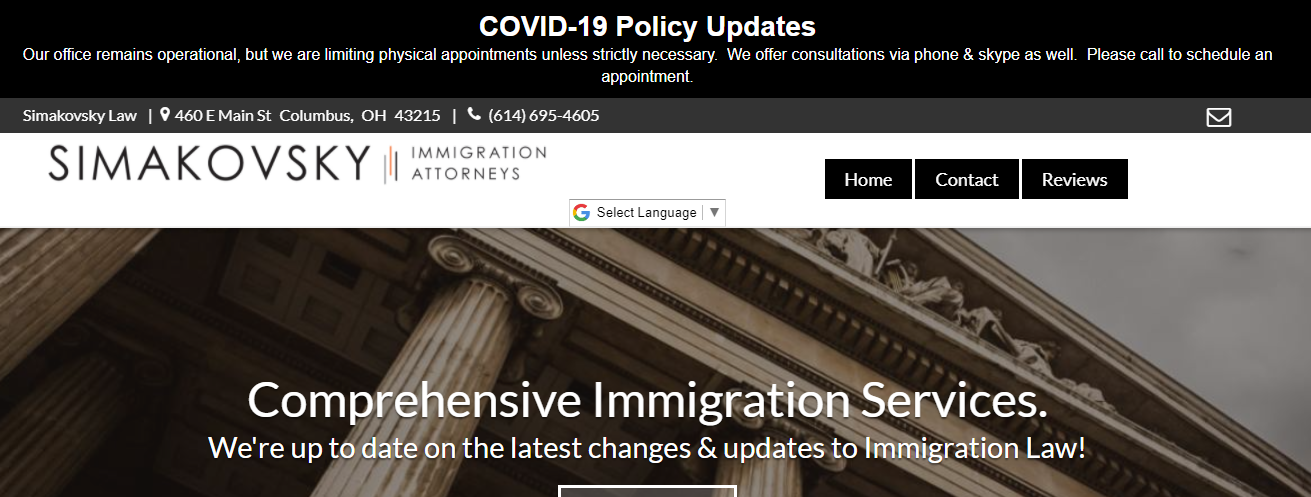 Simakovsky Law Columbus,  Office